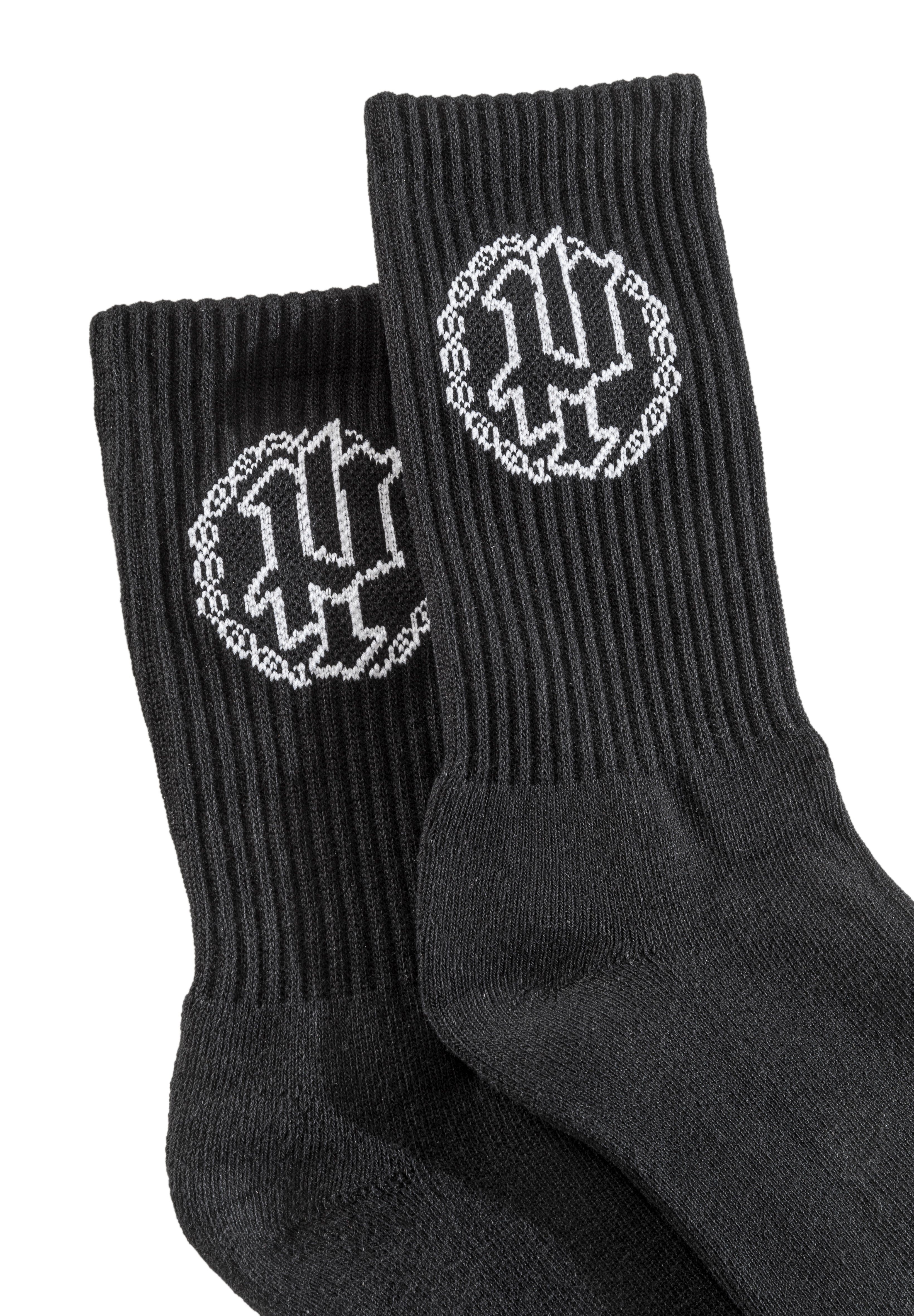 black compression socks