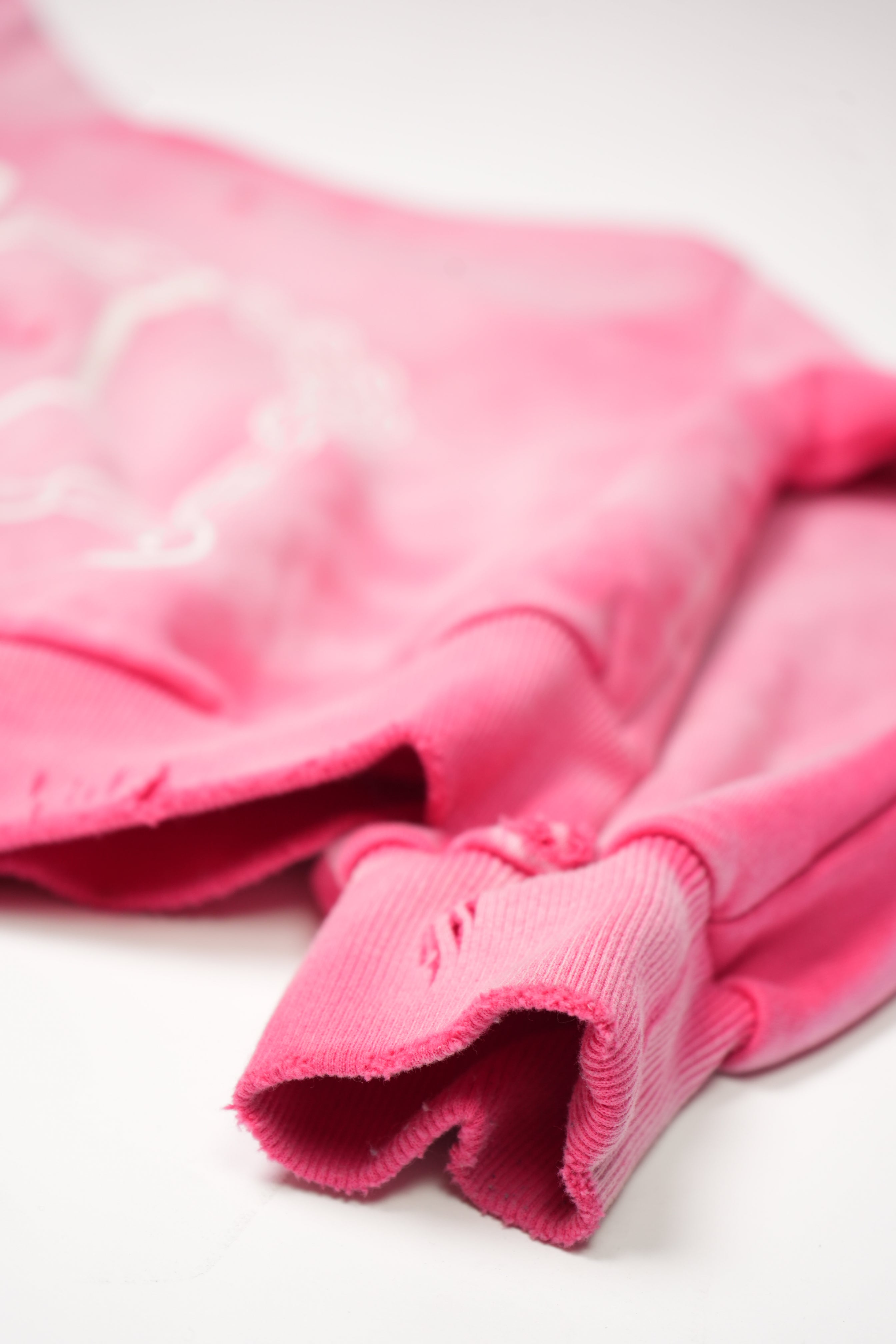 light pink hoodie